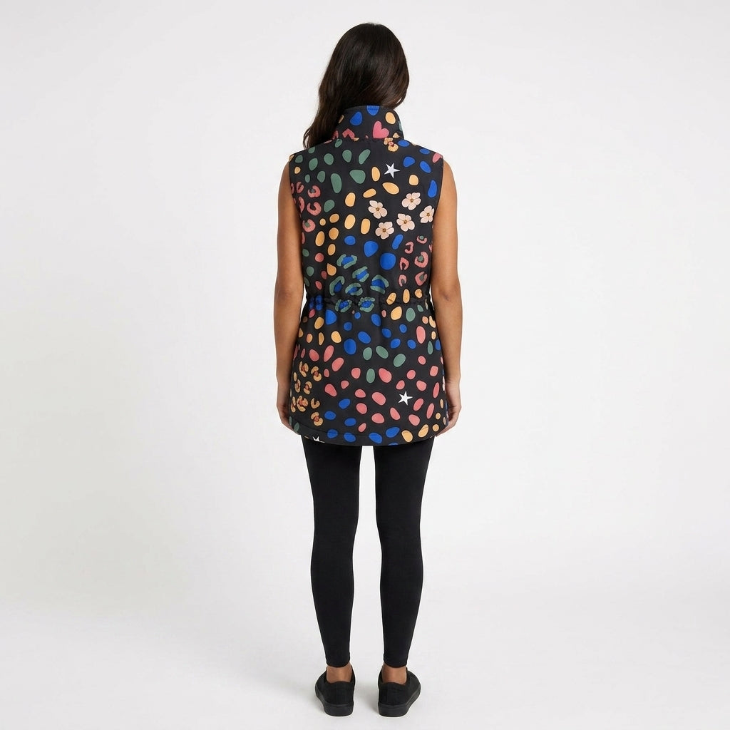 Parka Estampada Ritmo