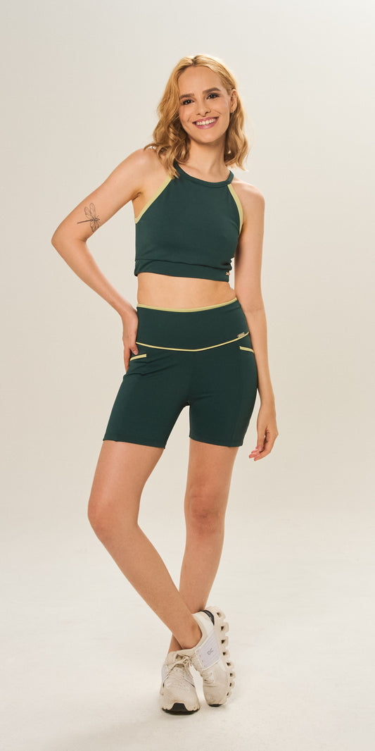 Two-tone Harmony Crop Top