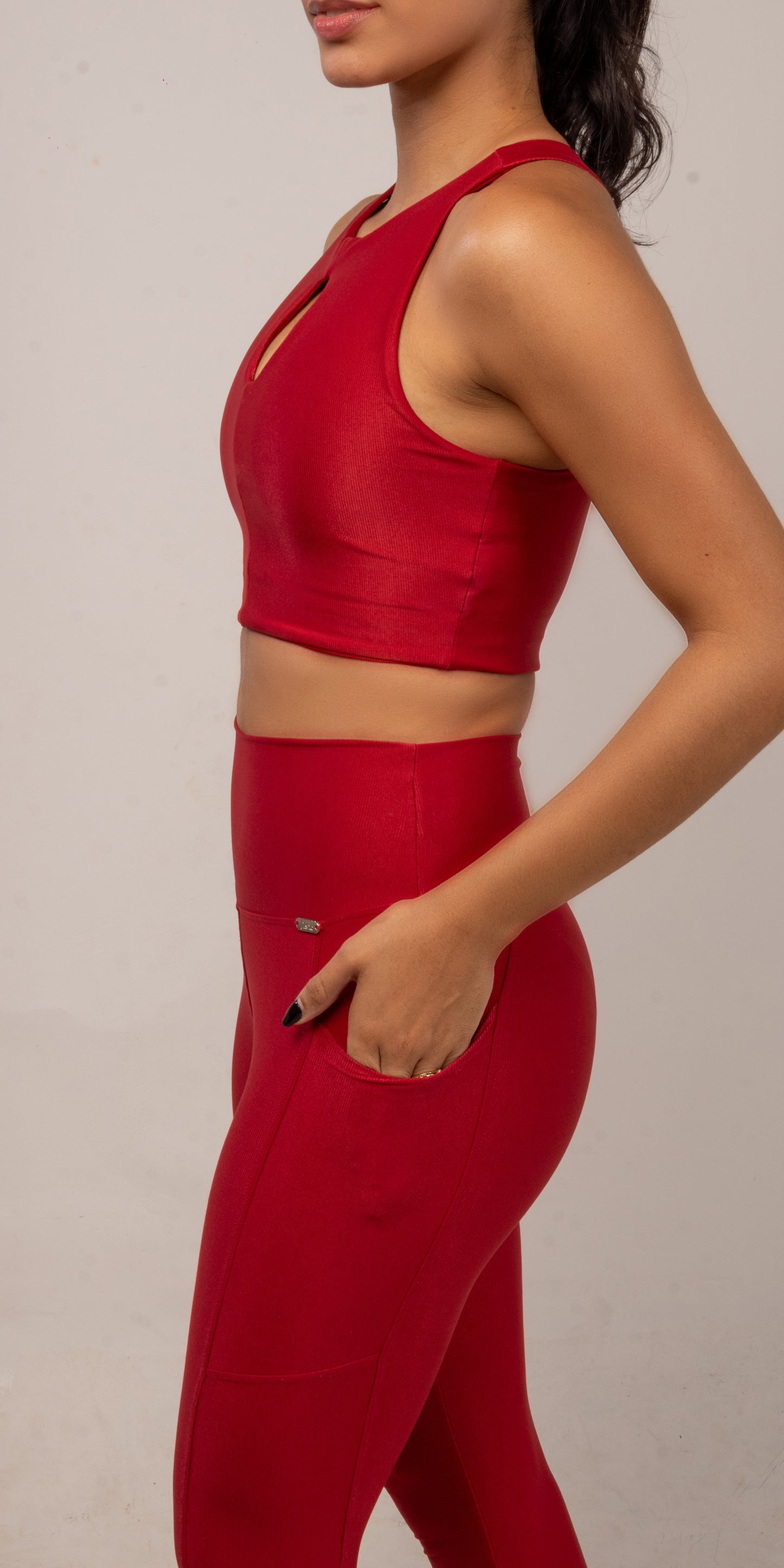 Luminus Rise Crop Top