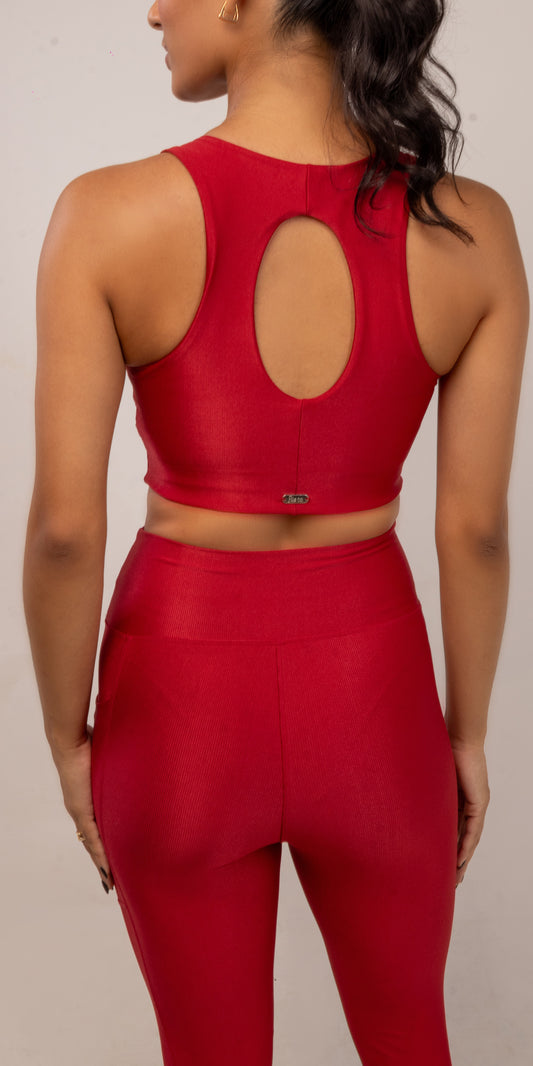 Luminus Rise Crop Top