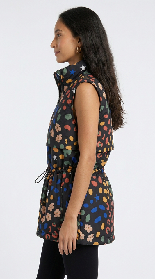 Parka Estampada Ritmo