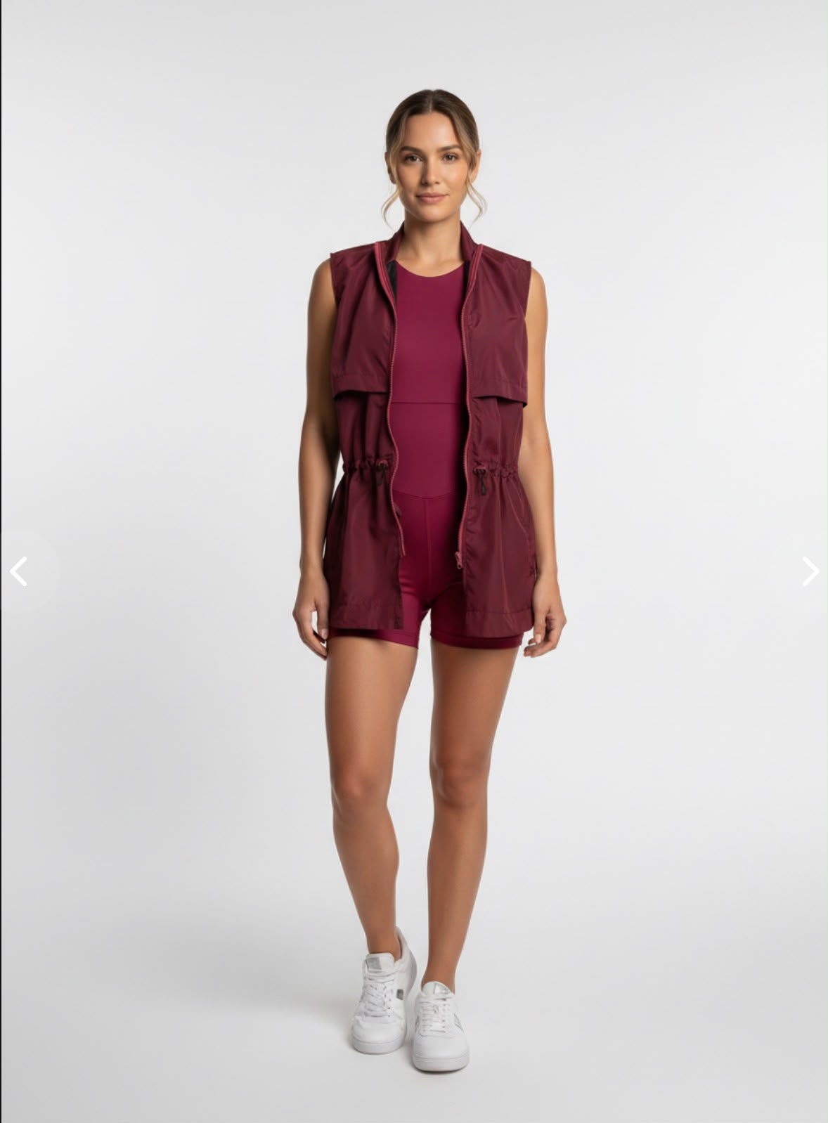 Kit Macaquinho Instinto + Parka Malbec - M