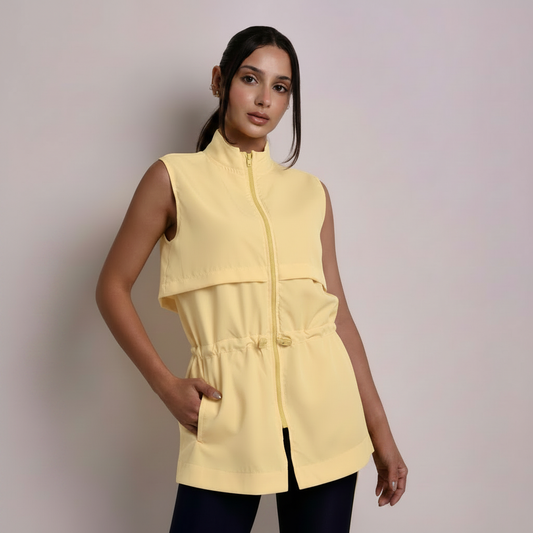 Parka Amarelo Manteiga