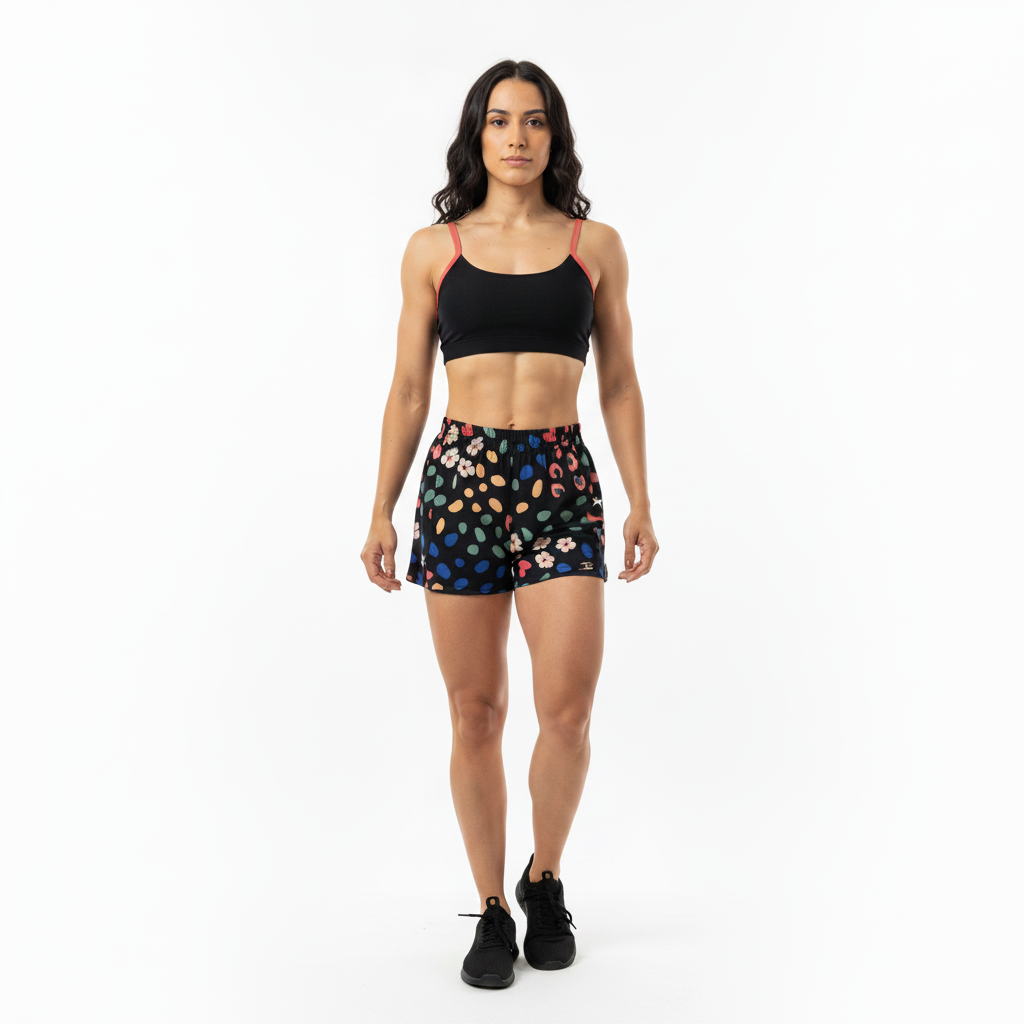 Harmonia Printed Double Shorts