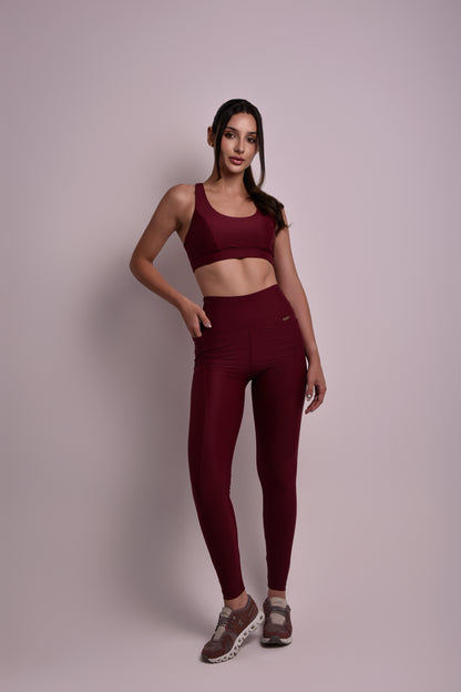 Legging Eclipse Bordô