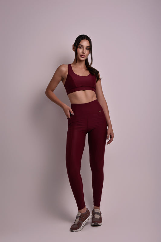 Legging Eclipse Bordô