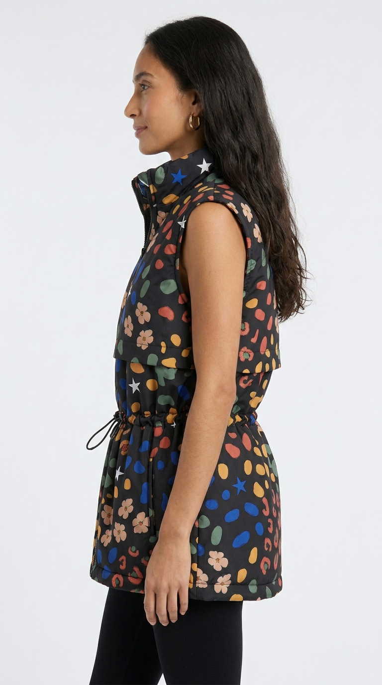 Parka Estampada Ritmo