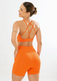 Orange Daily Run Shorts