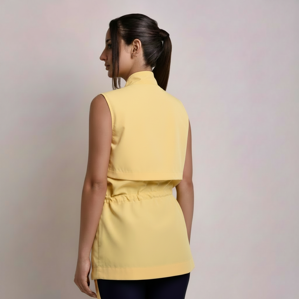 Parka Amarelo Manteiga