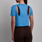 Babylook Ventura Recortes Azul Sky